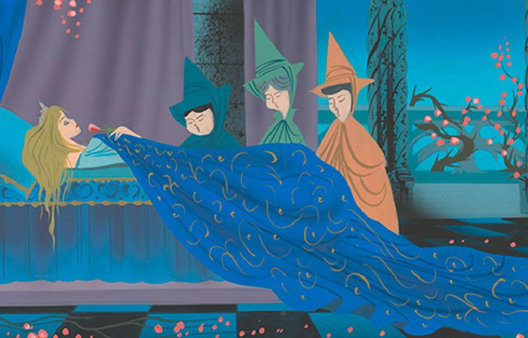 Diseño conceptual original de "La bella durmiente" (1959)