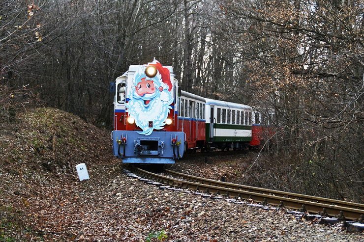 El Tren de los Niños en Navidad.